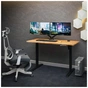 Комп'ютерний стіл Mealux PowerDesk Energy Mahogany з електрорегулюванням висоти (EVO-201 Energy Mahogany/B) - зменшене зображення 4