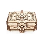 Збірна модель Ugears механічний Антикварна скринька (70089) - зменшене зображення 1