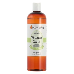 Шампунь для тварин Dezynadog Aromazone Therapeutic лікувальний та заспокійливий з репелентною дією 500 мл (5052372015736) зображення 1