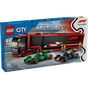 Конструктор LEGO City Вантажівка F1 з автомобілями RB20 та AMR24 (60445) - зменшене зображення 1