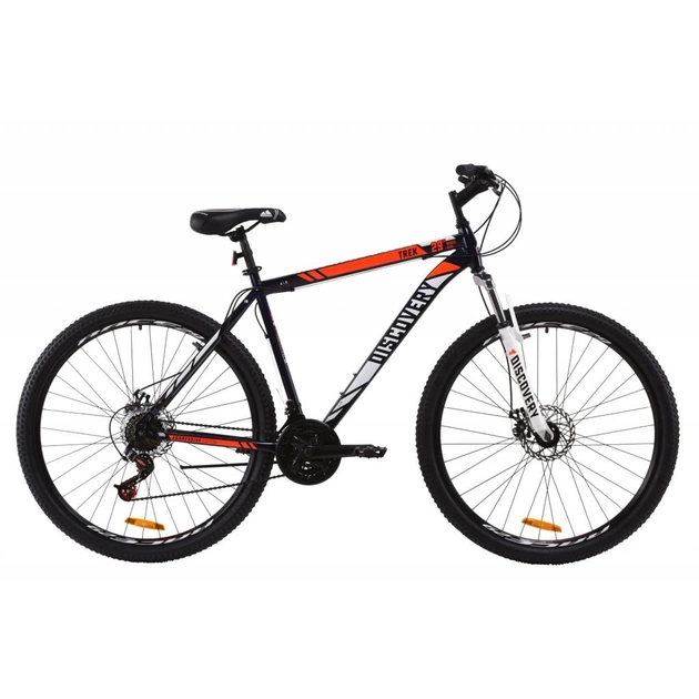 Велосипед Discovery 29" TREK AM DD рама-21" St 2020 синьо-помаранчевий (OPS-DIS-29-058) - изображение 1