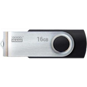 USB флеш накопичувач Goodram 16GB Twister Black USB 3.0 (PD16GH3GRTSKR9) зображення 1