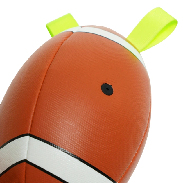 Іграшка для собак MISOKO&CO М'яч надувний у формі м'яча для регбі коричневий 41 см (KINMSK70119) - зображення 3
