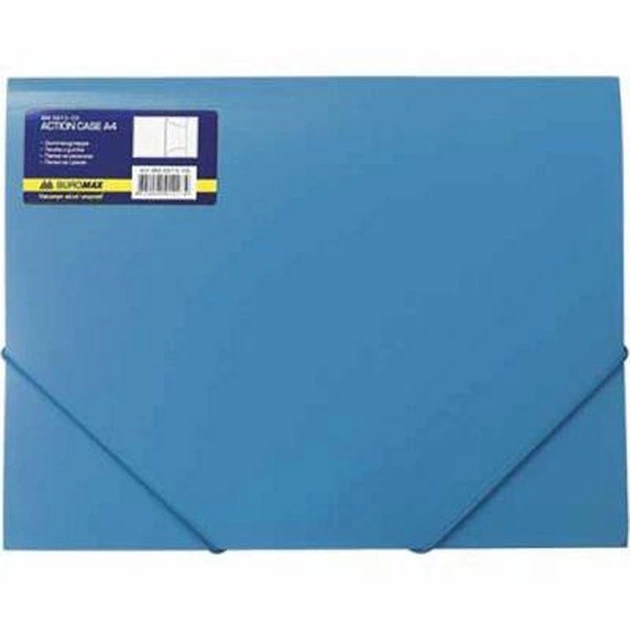 Папка на резинках Buromax А4, blue (BM.3913-02) - изображение 1