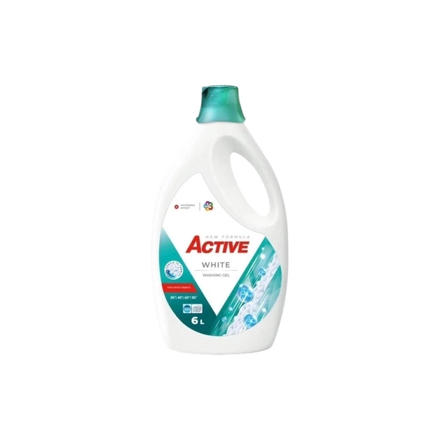 Гель для прання Active PR White З ароматом свіжості 6 л (4820196010913) - зображення 1