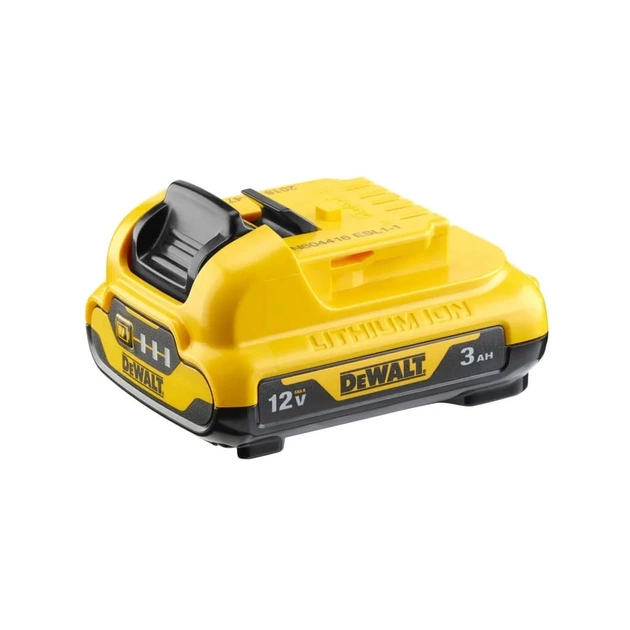 Аккумулятор к электроинструменту DeWALT 12 В, 3 Ач, время зарядки 50 мин, вес 0.2 кг (DCB124) - изображение 1