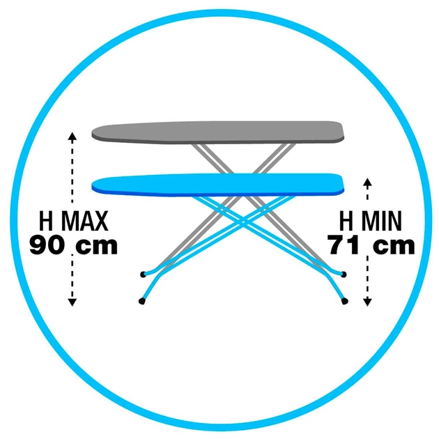 Прасувальна дошка Gimi Classic Lavanda (161178) (928477) - изображение 6