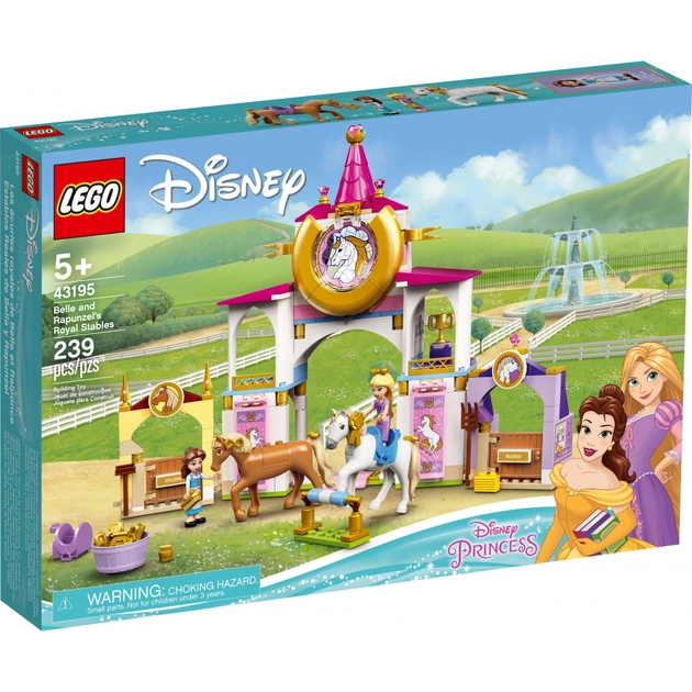Конструктор LEGO Disney Princess Королівська стайня Белль і Рапунцель 239 деталей (43195) - зображення 1