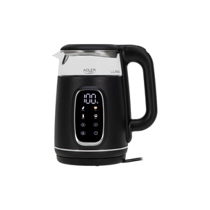 Електрочайник Adler AD 1305 black silver зображення 1
