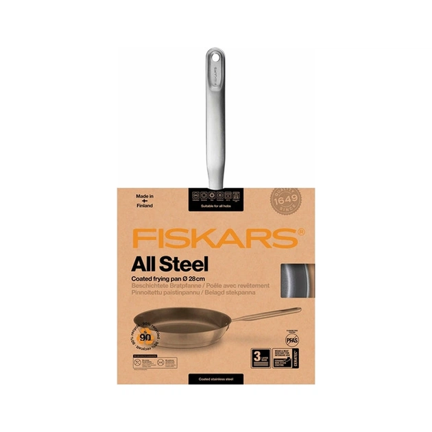 Сковорода Fiskars All Steel матова 28 см (1064745) - picture 6