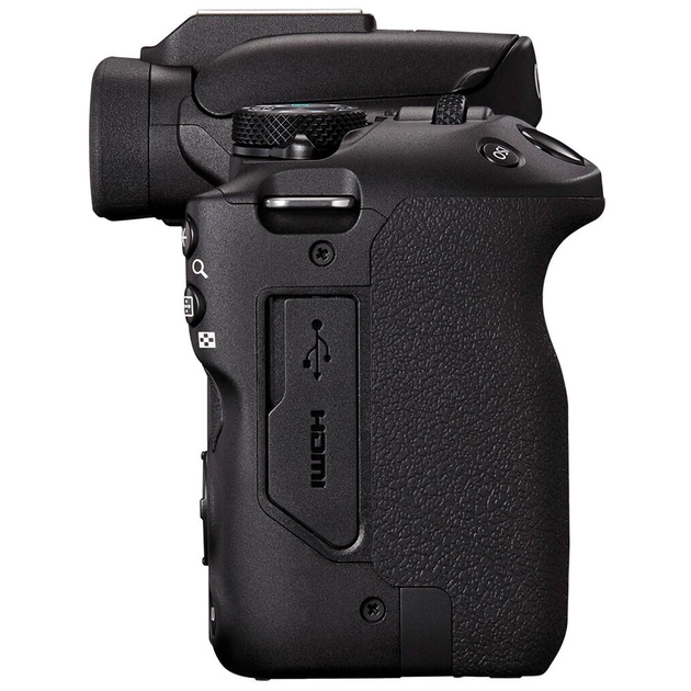 Цифровий фотоапарат Canon EOS R50 + RF-S 18-45 IS STM Black Creator Kit (5811C036) - зображення 7