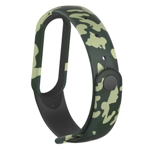 Ремінець до фітнес браслета XoKo Силіконовий ремінець XoKo для Xiaomi Mi Smart Band 5 Khaki G (XK-SL5-KGRN) зображення 1