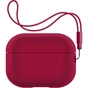 Чохол для навушників Armorstandart Silicone Case with straps для Apple Airpods Pro 2 Wine Red (ARM68620) - зменшене зображення 1