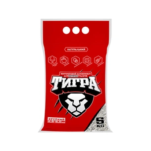 Наповнювач для туалету Тигра бентонітовий 5 кг (велика гранула 2.5-5 мм) (5202) изображение 1