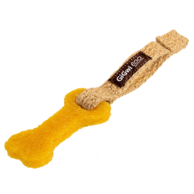 Іграшка для собак Collar GiGwi Gum gum Маленька кістка 9 см (75009) - зображення 1