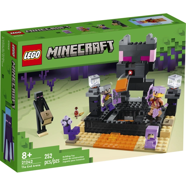 Конструктор LEGO Minecraft Кінцева арена 252 деталі (21242) - зображення 1