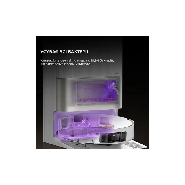 Пылесос Dreame X50 Ultra Complete White (RLX85CE-4-WH) - изображение 11