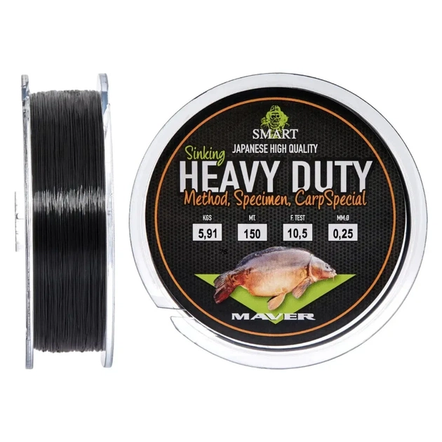 Леска Smart Heavy Duty Sinking 600m 0.30mm 8.43kg (1300.37.15) - изображение 1