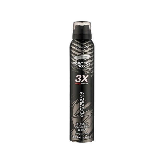 Дезодорант Spectra Men Platinum 200 мл (8697405603428) - зображення 1
