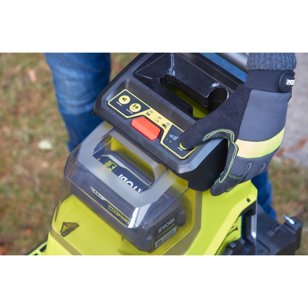 Садовий подрібнювач Ryobi Max Power RY36SHX40-0 36В, 40мм, 55л, фреза низькошумний (без АКБ та ЗУ) (5133005451) - picture 6