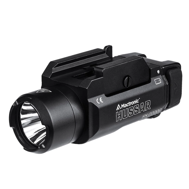Ліхтар Mactronic тактичний Hussar (1050 Lm) Gun Mount (THG0010) (DAS303690) - зображення 1
