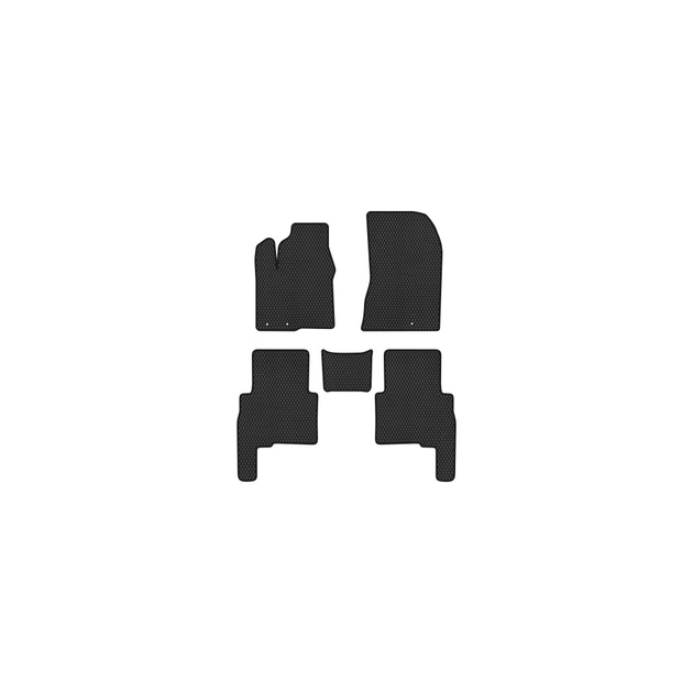 Килимок в салон EVAtech Kia Sorento (XM) (Hinged Gas Pedal) 7 seats 2009-2012 (KI12992C5LA3RBB) - зображення 1