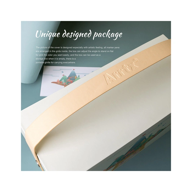 Художній маркер Arrtx Спиртові Alp ASM-0290B 90 кольорів (LC302475) - picture 8