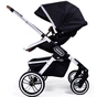 Коляска Teutonia 2 в 1 TRIO 2.0 - Melange Black (90027) - зменшене зображення 3