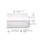 Наматрацник MirSon Terry Waterproof 218 водонепроникний гумка по периметру 150x200 см (2200000378002) - зменшене зображення 2