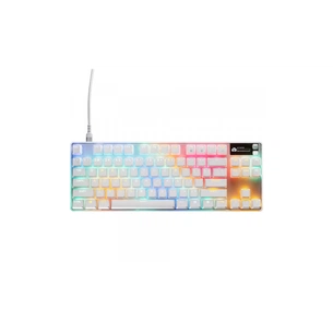 Клавіатура SteelSeries Apex Pro TKL Gen 3 HyperMagnetic OmniPoint 3.0 OLED USB UA White (64898) зображення 1