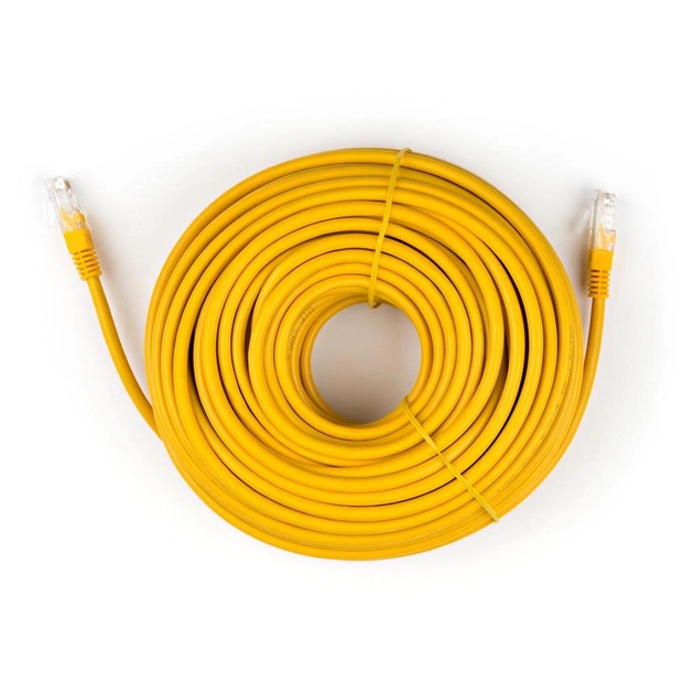 Патч-корд Vinga 25 m CCA (VCPPCCCS25Y) - изображение 1