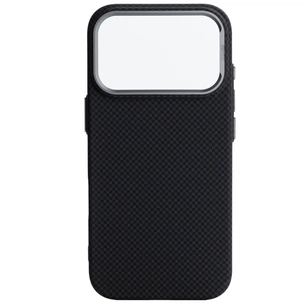 Чохол до мобільного телефона Armorstandart LikeCarbon2 MagCase Apple iPhone 17 Pro Kevlar Black (ARM88378) зображення 1