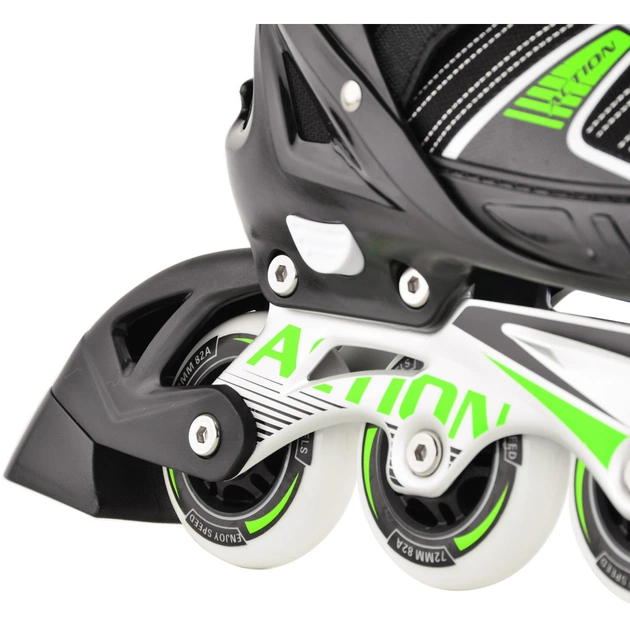 Роликові ковзани Action 2 в 1 Ronny Зелені 37-40 (153B5/2IN1/GR37-40) - изображение 7
