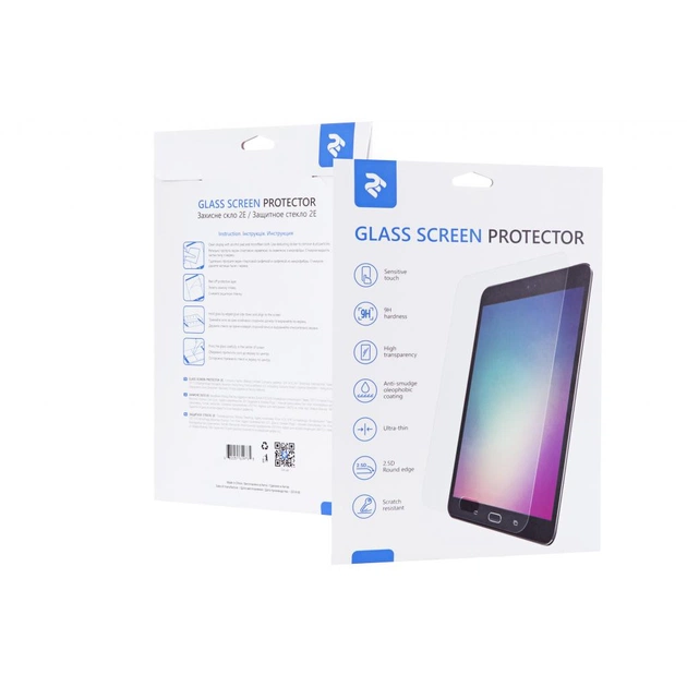 Скло захисне 2E для Huawei MediaPad M6 10.8, 2.5D, Clear (2E-H-M610.8-LT25D-CL) - зображення 1