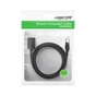 Патч-корд 5м F/UTP cat 6 RJ-45 extension black Ugreen (U_11283) - зменшене зображення 4