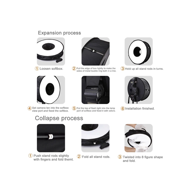 Софтбокс Puluz PU5145 45 см (PU5145) - picture 10