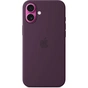 Чохол до мобільного телефона Apple iPhone 16 Plus Silicone Case with MagSafe - Plum (MYYD3ZM/A) - зменшене зображення 3