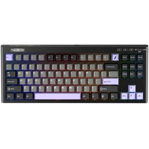 Клавіатура бездротова 1stPlayer NEO87 Wireless Midnight Violet (NEO87-MV-TLD) зображення 1