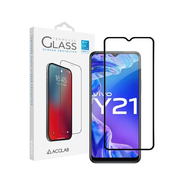 Скло захисне ACCLAB Full Glue VIVO Y21 (1283126526923) - изображение 1