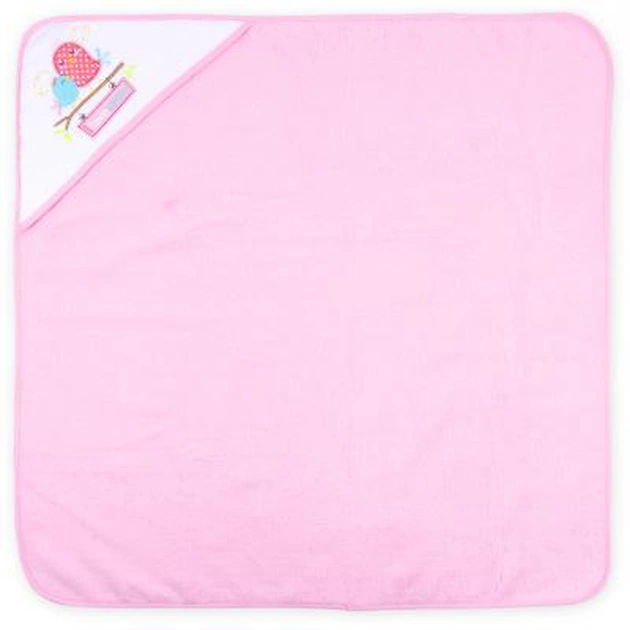 Рушник для купання Luvable Friends з капюшоном для дівчаток (94911) - зображення 3