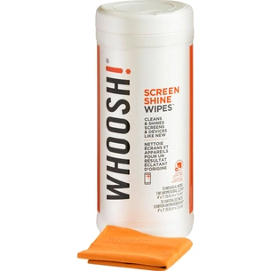 Серветки Whoosh! Screen Shine 70 WIPES + 1microfiber 14х14cm (1FGWP70ENFR/1FG70WPENFR) зображення 1