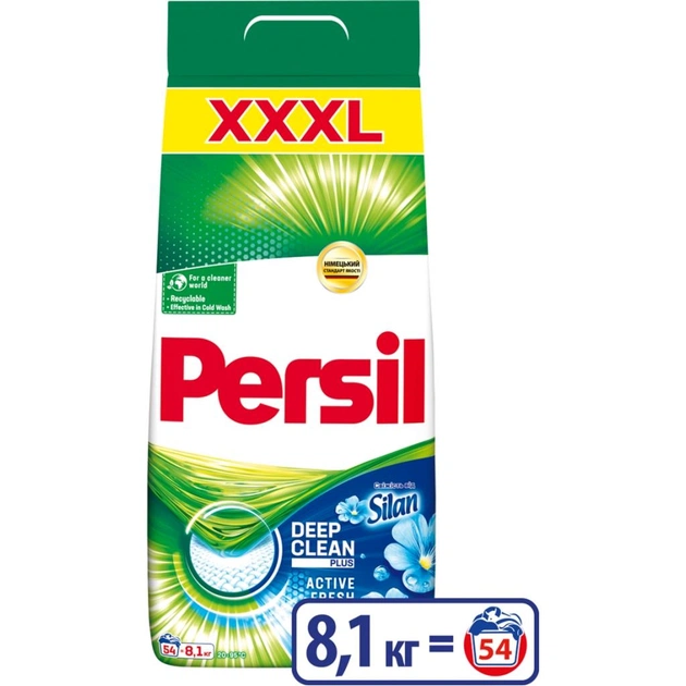 Пральний порошок Persil автомат "Свіжість від Сілан" 8.1 кг (9000101428315) - изображение 1