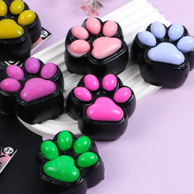 Антистрес Monster Gum Fun Cafe Taba - Мяу-лапка в асортименті (T26183) - picture 3