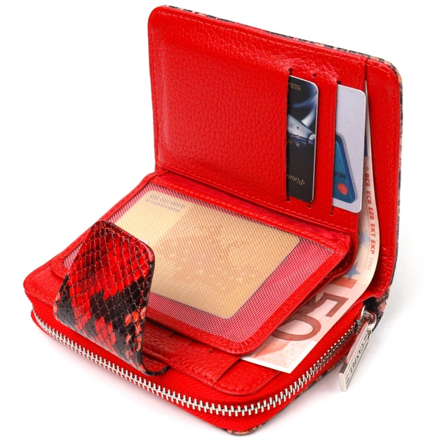 Портмоне Canpellini З натуральної шкіри Різнобарвне (21605) - picture 6