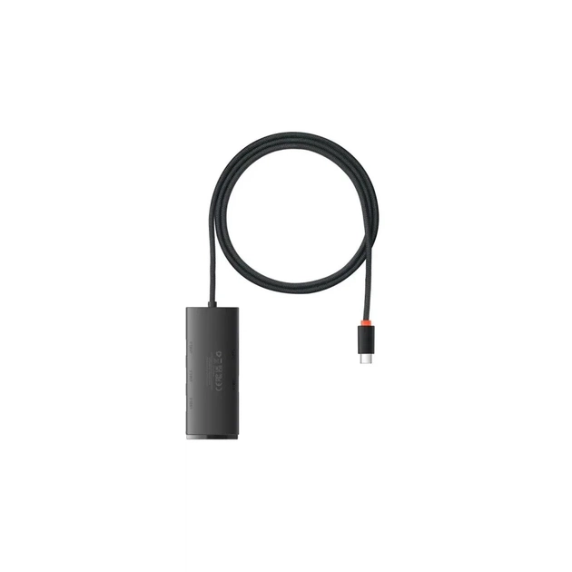 Концентратор Baseus USB-C to 4xUSB 3.0 1.0m black (WKQX030401) - picture 2