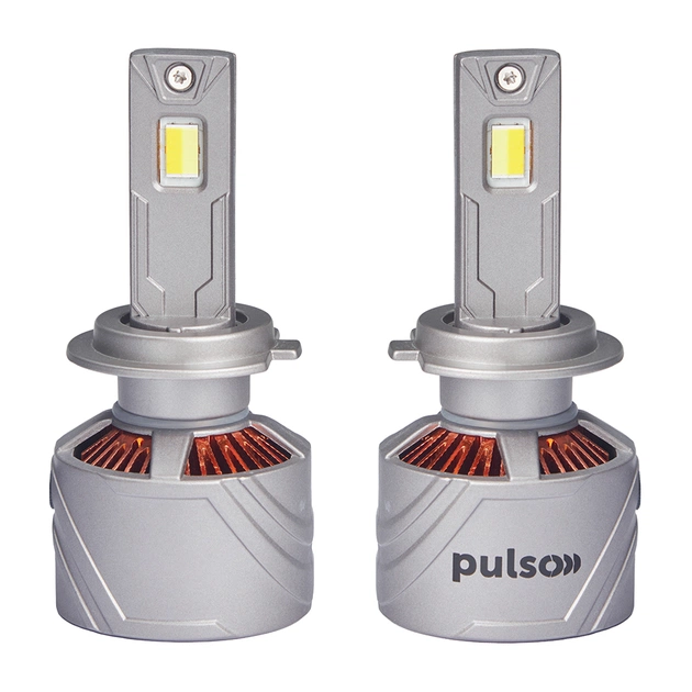 Автолампа PULSO Lampy PULSO LC15-H7/LED-chips 4575 CSP/12V/2*85W/17000Lm/3000-6000k/Bluetooth APP (LC15-H7) - изображение 1