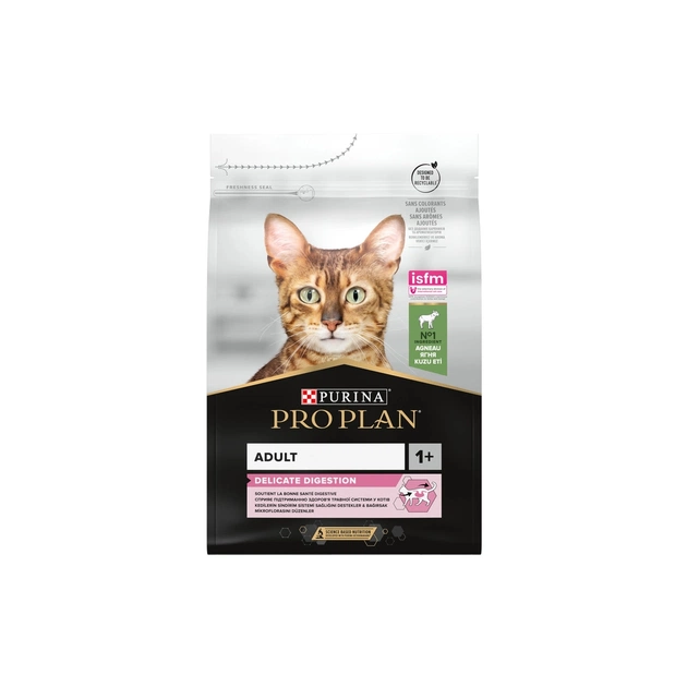 Сухий корм для кішок Purina Pro Plan Delicate Lamb зі смаком ягняти 3 кг (7613035846708) - picture 1
