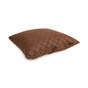 Подушка EVAtech ECO 40x40 см коричнева з коричневою ниткою (SPBCSZZ) - зменшене зображення 3