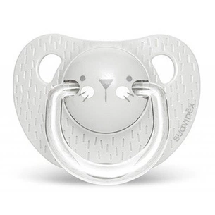 Пустушка Suavinex Hygge анатоміч. Затишні історії 18+ міс. сіра (306578) зображення 1