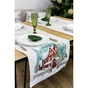 Доріжка на стіл Прованс гобеленова з велюром Святковий дім 35х100 см (4823093450325) - зменшене зображення 4